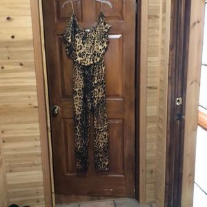 Leopard jumpsuit